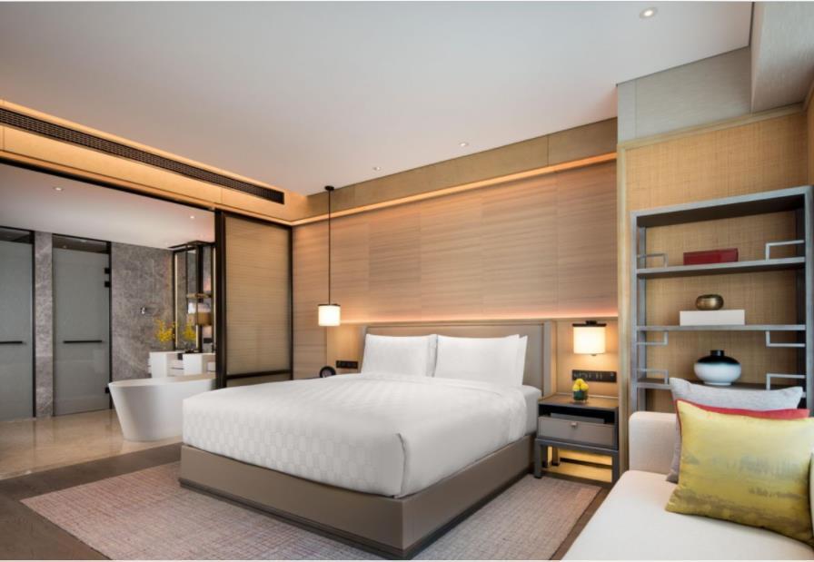 Intercontinental Xi'An Hi-Tech Zone Hotell Exteriör bild