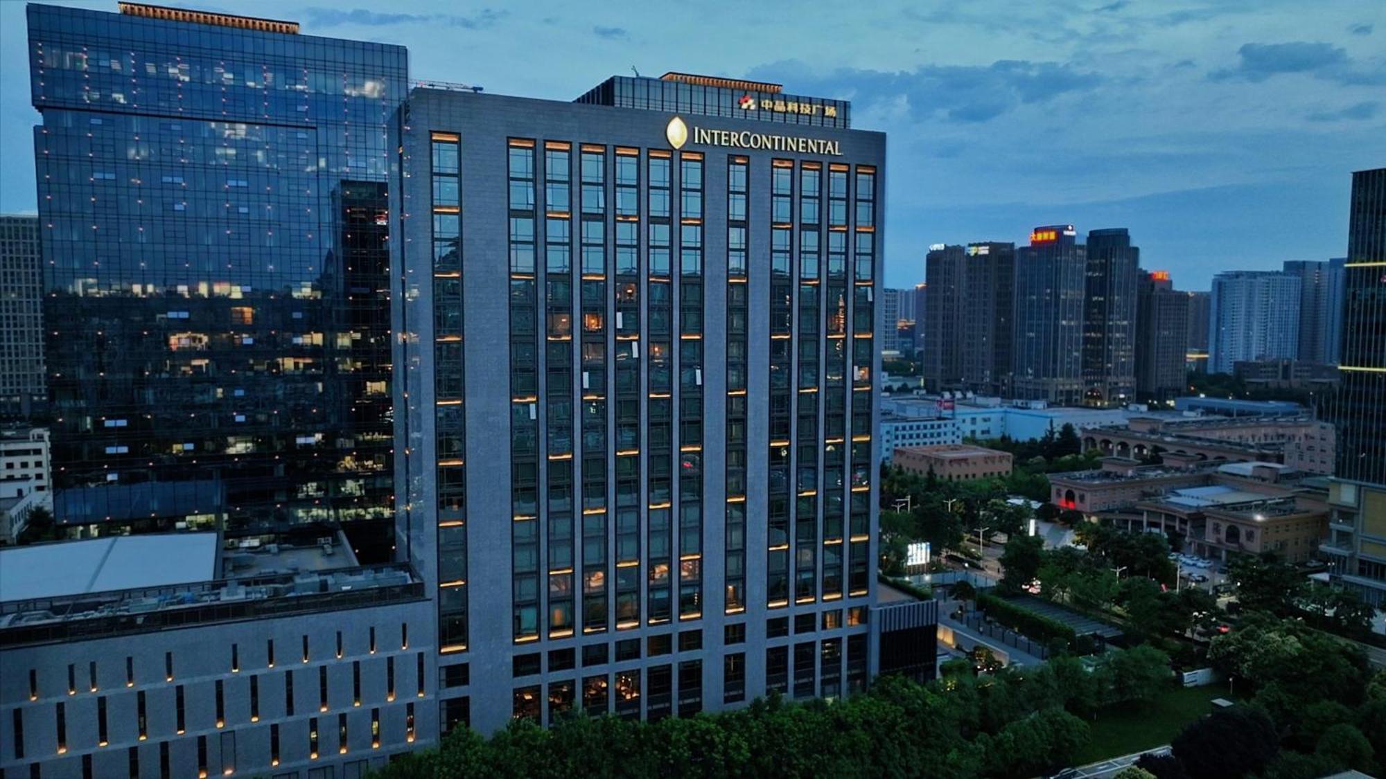 Intercontinental Xi'An Hi-Tech Zone Hotell Exteriör bild