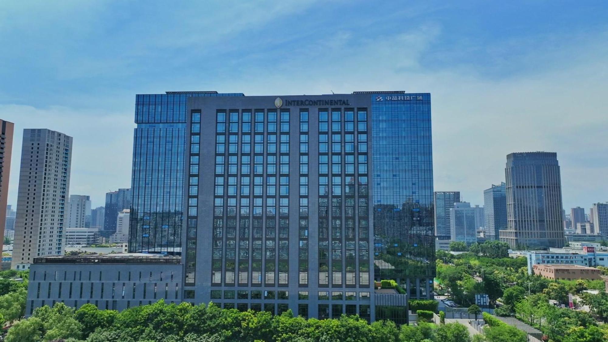 Intercontinental Xi'An Hi-Tech Zone Hotell Exteriör bild